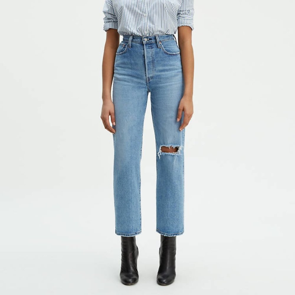 Levis Ribcage Straight Leg Jeans